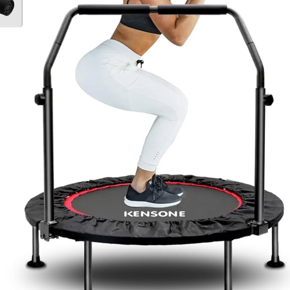 Fitness trampoline just put together too big for my apartment never used